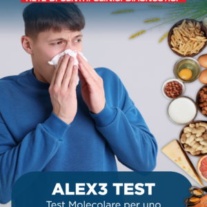 ALEX3 Test - il test molecolare di ultima generazione per lo studio completo delle allergie
